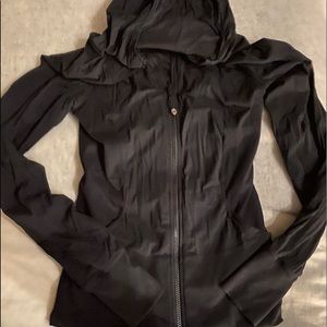 Lululemon Black Full Zip Hooded Jacket